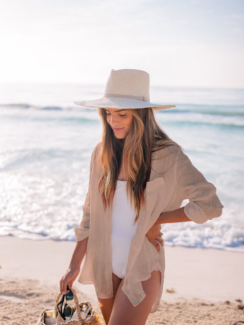 Sexy beach cover-up bikini tunic beach cover-up