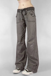 Trendige Slim-Fit Cargo-Jeans