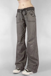 Trendige Slim-Fit Cargo-Jeans