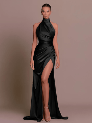Satin Lumière Long Dress