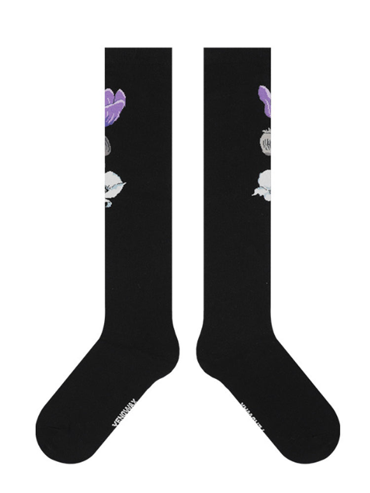 Lolita-style knee-high socks