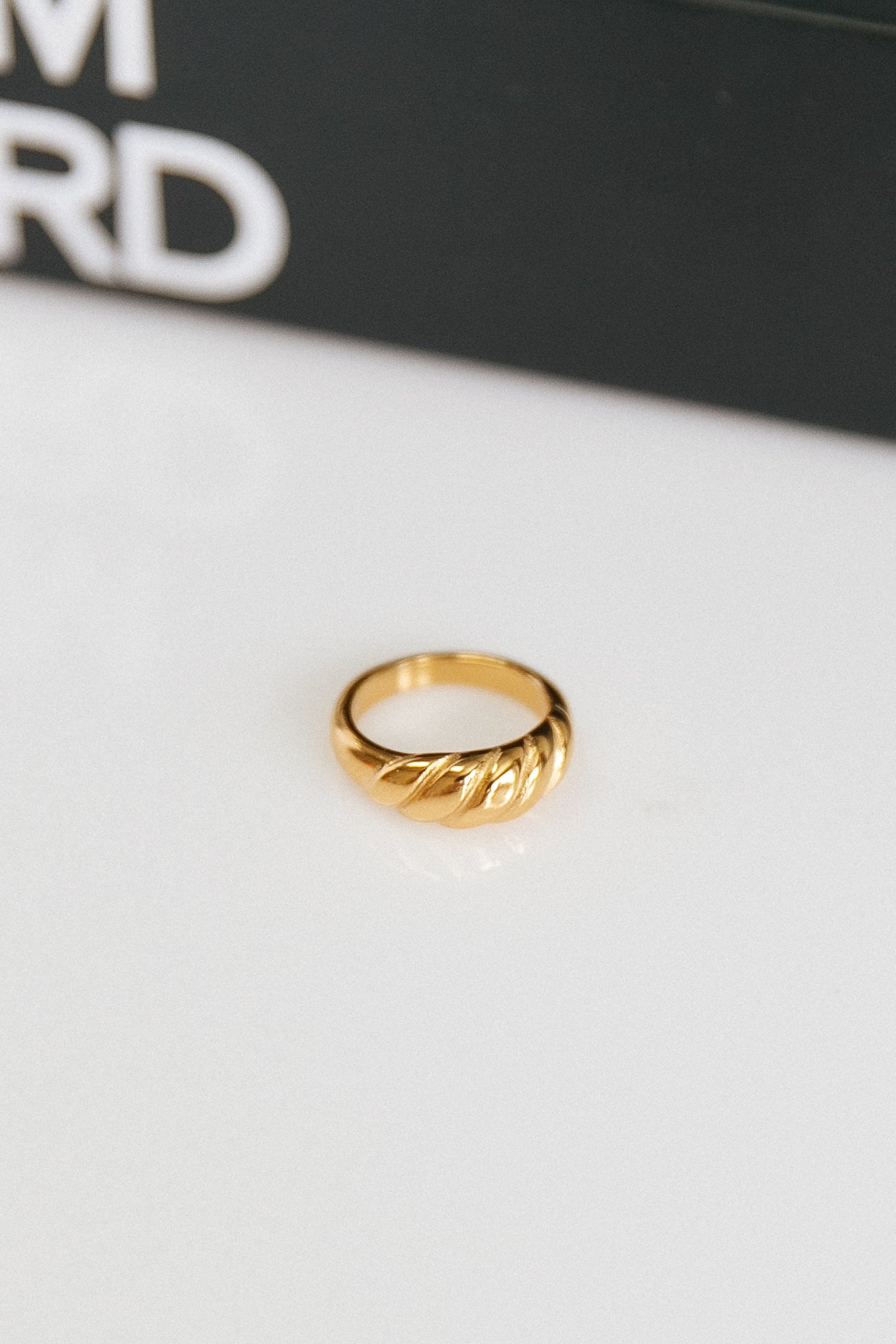 Bague secrète la plus savoureuse plaquée or 18K
