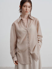Lightweight long-sleeve sun protection shirt