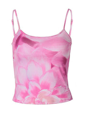 Top de tirantes con estampado floral